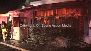 preview picture of video 'Carmichael, CA: A 2nd Alarm Commercial Structure Fire'