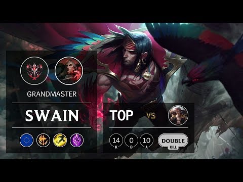Swain Top vs Sett - EUNE Grandmaster Patch 10.2