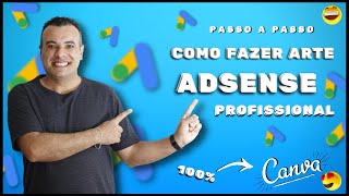 Arte no CANVA Para Blog Adsense de Qualquer Nicho para Monetizao ou ADX