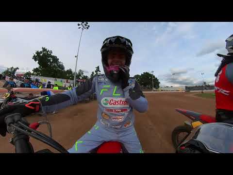 FIM Flat Track World Championship Czech Republic including crash and disqualifying footage!