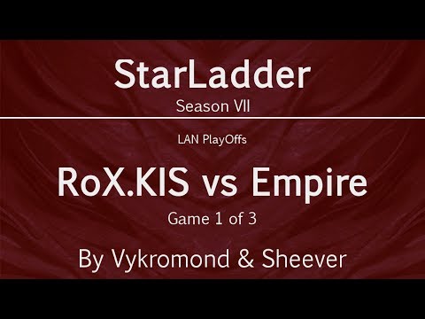 Dota 2 - Empire vs RoX.KIS, game 1 - StarLadder S7 LAN Finals