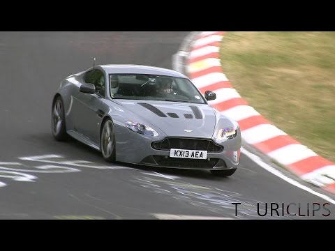 Aston Martin V12 Vantage S making some noise on the Nürburgring!