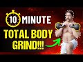 10 Minute Total Body Kettlebell Cardio Routine Boosts Strength & Conditioning | Coach MANdler