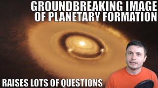 Groundbreaking Image of Planetary Formation Raises Lots of Questions