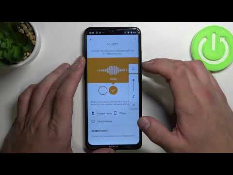 How to Change Google Assistant Voice in NOKIA G10 -  Google Assistant Settings