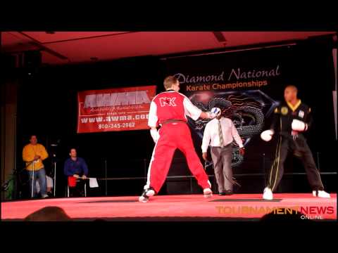 Troy Sexton vs Elias Lemon Heavy Weight Super Fight Semi Finals at Diamond Nationals 2012