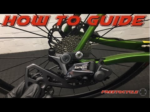 Montageanleitung für das Shimano GRX 810-Schaltwerk