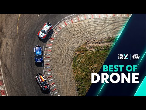 世界ラリークロス2023 ノルウェー（ヘル）ドローンハイライト動画