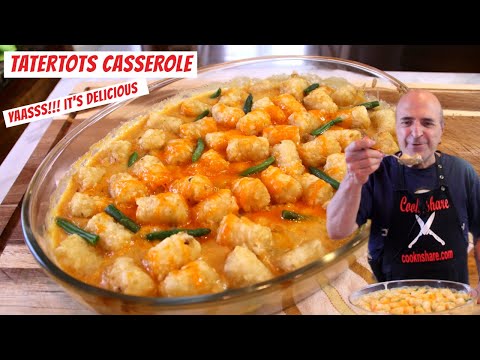 Cheesy Tater Tot Casserole Recipe