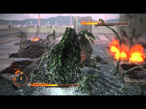 GODZILLA PS4 versus mode : Biollante vs. Biollante