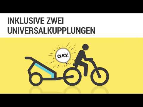 Fahrradanhänger  Buggy & Jogger  1 Paket  3 Möglichkeiten   Croozer®