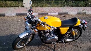 preview picture of video 'Royal Enfield Continental GT Exhaust REV'