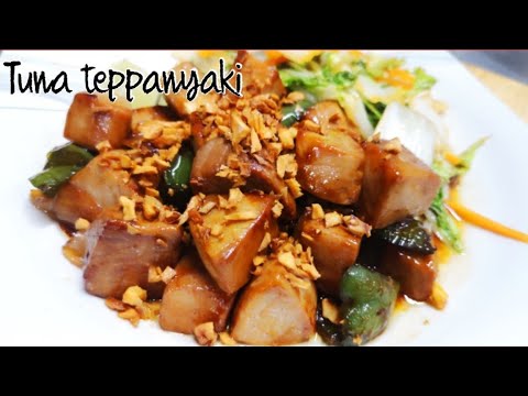 How to make Tuna teppan | Easy Japanese recipe