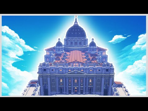 St Peter's Basilica - Minecraft Timelapse