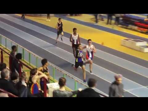 200M CAM/ F6/F7 Championnats régionaux en salle Cadets Juniors  EAUBONNE 03/02/2018