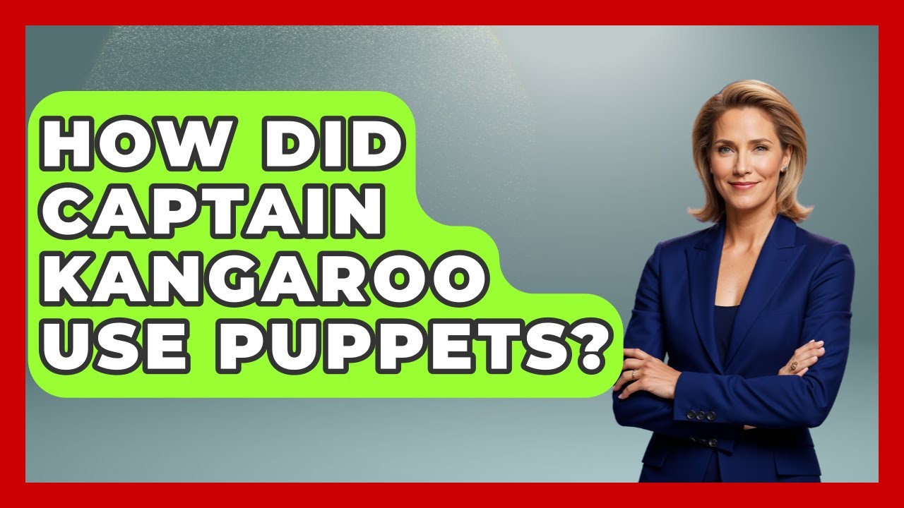 How Did Captain Kangaroo Use Puppets? - Im a 50s Baby