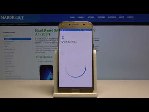 SAMSUNG Galaxy A5 2017 Backup Data / Enable Google Backup