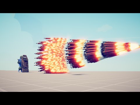 BALLISTIC SHIELD vs EVERY GOD - Totally Accurate Battle Simulator TABS