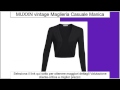MUXXN Donna Vintage Anni 50 Maglieria Casuale A Manica Lunga