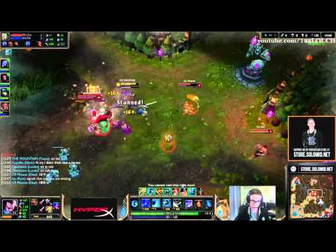 Bjergsen Yasuo vs Orianna - Mid [ReplayLOL] 7-2014