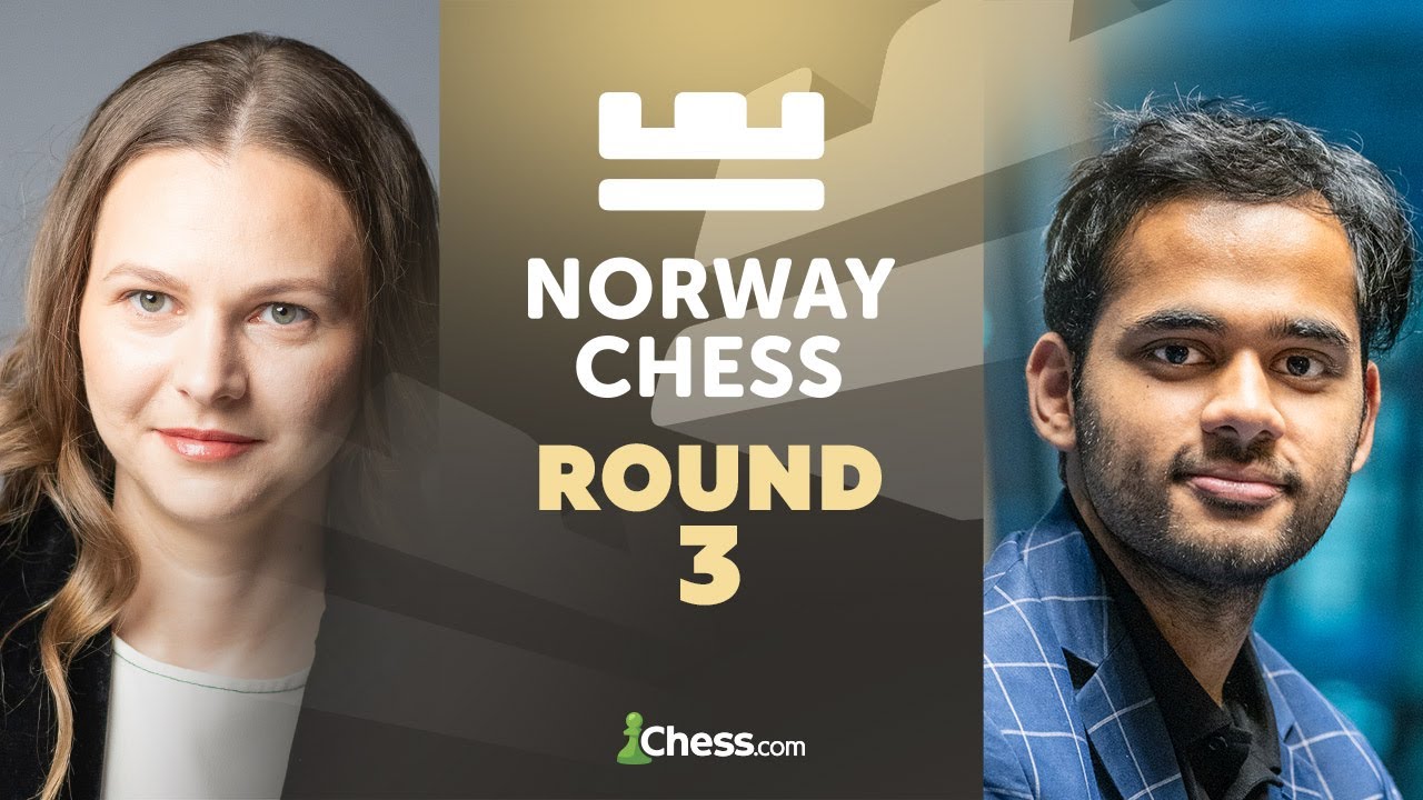 Norway Chess 2025 | Will Magnus Topple Hikaru's Lead? Vaishali v. Ju & Fabiano v. Arjun! Rd 3