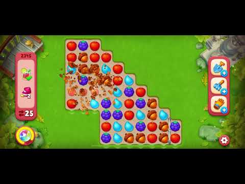 GardenScapes Level 2345 (+30 moves)