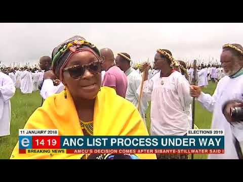 ANC list process underway