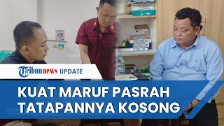 Detik-detik Kuat Ma'ruf Sebelum Dieksekusi ke Lapas Salemba, Menunduk saat Pemeriksaan Kesehatan