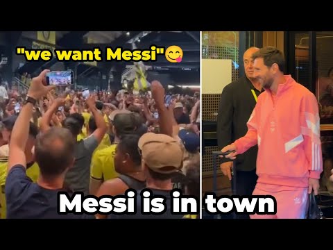 VERRÜCKTE SZENEN, als Messi Nashville zum Stillstand bringt, überall „Wir wollen Messi“-Gesänge
