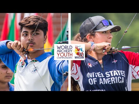 India v USA — compound cadet mixed team gold | Wroclaw 2021 World Archery Youth Championships