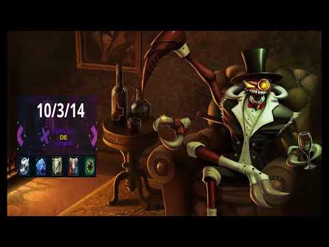 CHO'GATH JUNGLE (JG) VS EKKO - CHALLENGER LOL | REPLAY DE JOGOS