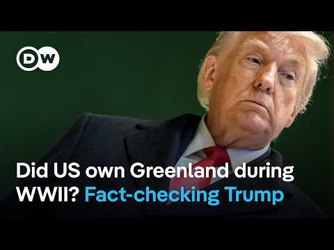 Fact-checking Donald Trump's Davos speech on Greenland | DW News