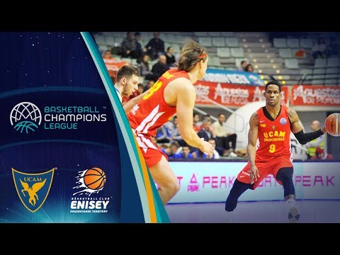 UCAM Murcia v Enisey Krasnoyarsk - Full Game - Basketball Champions League