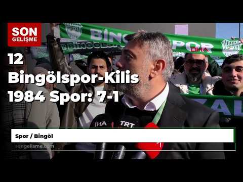12 Bingölspor-Kilis 1984 Spor: 7-1