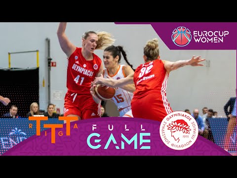 TTT Riga v Olympiacos SFP | Full Basketball Game | EuroCup Women 2023-24