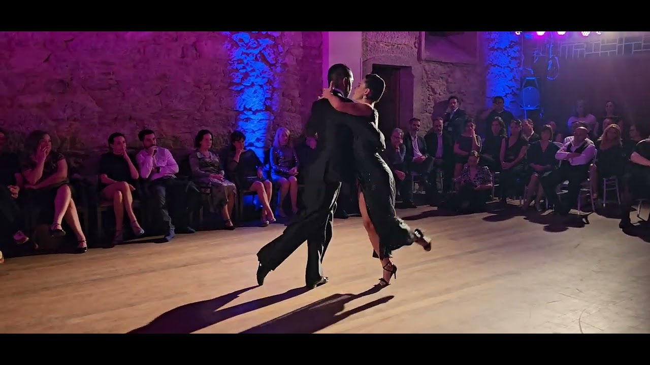 Carlos Santos David y Mirella. X Compostela Tango Festival 08/02/25. Tango Bardo -Nochero Soy  - 3/4