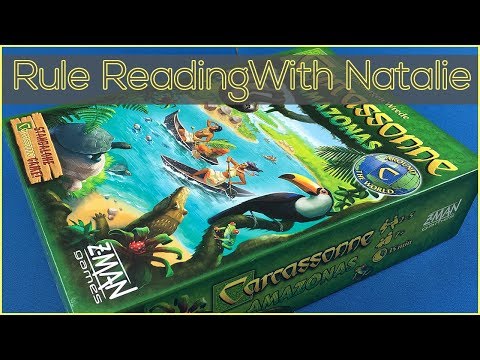 How to play and Set up Carcassonne Amazonas