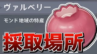 【原神】ヴァルベリー採取の配置！ガチャキャラ突破素材【Genshin Impact】