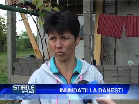 Inundaţii la Dăneşti