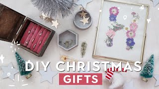 DIY Handmade Christmas Gift Ideas that people will LOVE 🎄 Resin, Hand Crochet and more ✨
