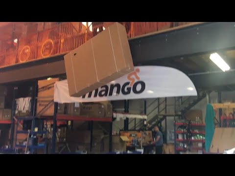 Testing out a new style of bike box!