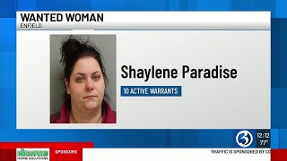 Enfield police have 10 warrants for woman's arrest