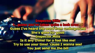 Inspector Mills - (HD Karaoke) America