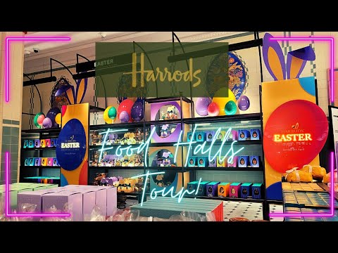 Chocolate Heaven - Easter at Harrods! Full Tour of  London's most Luxurious Food Halls!