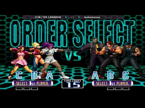 KBECINHA   vs  CAMARON   KOF 2002   FT20