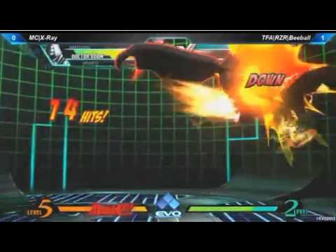 EVO2013 UMVC3 MC X-Ray vs TFA RZR Beeball