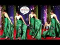Pushpa Item Song Girl Samantha Unable To Handle Her Uncomfortable Gown At Critic Choice Awards 2022