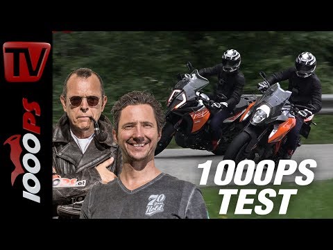 1000PS Test - KTM 1290 Super Duke GT vs. 1290 Super Adventure S