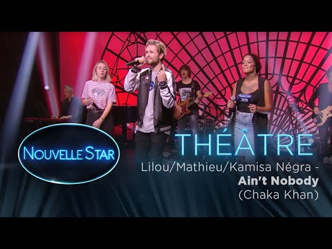 TRIO (Mathieu, Lilou, Kamisa Negra) - Théâtre - Nouvelle Star 2017