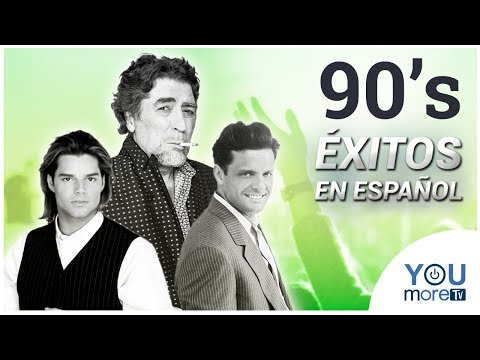 ÉXITOS DE LOS 90 -  1 Hora de Música en español